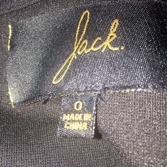 Jack By BB Dakota Black and White Evening Cocktail Cut Out Dress NWOT - Picture 10 of 10